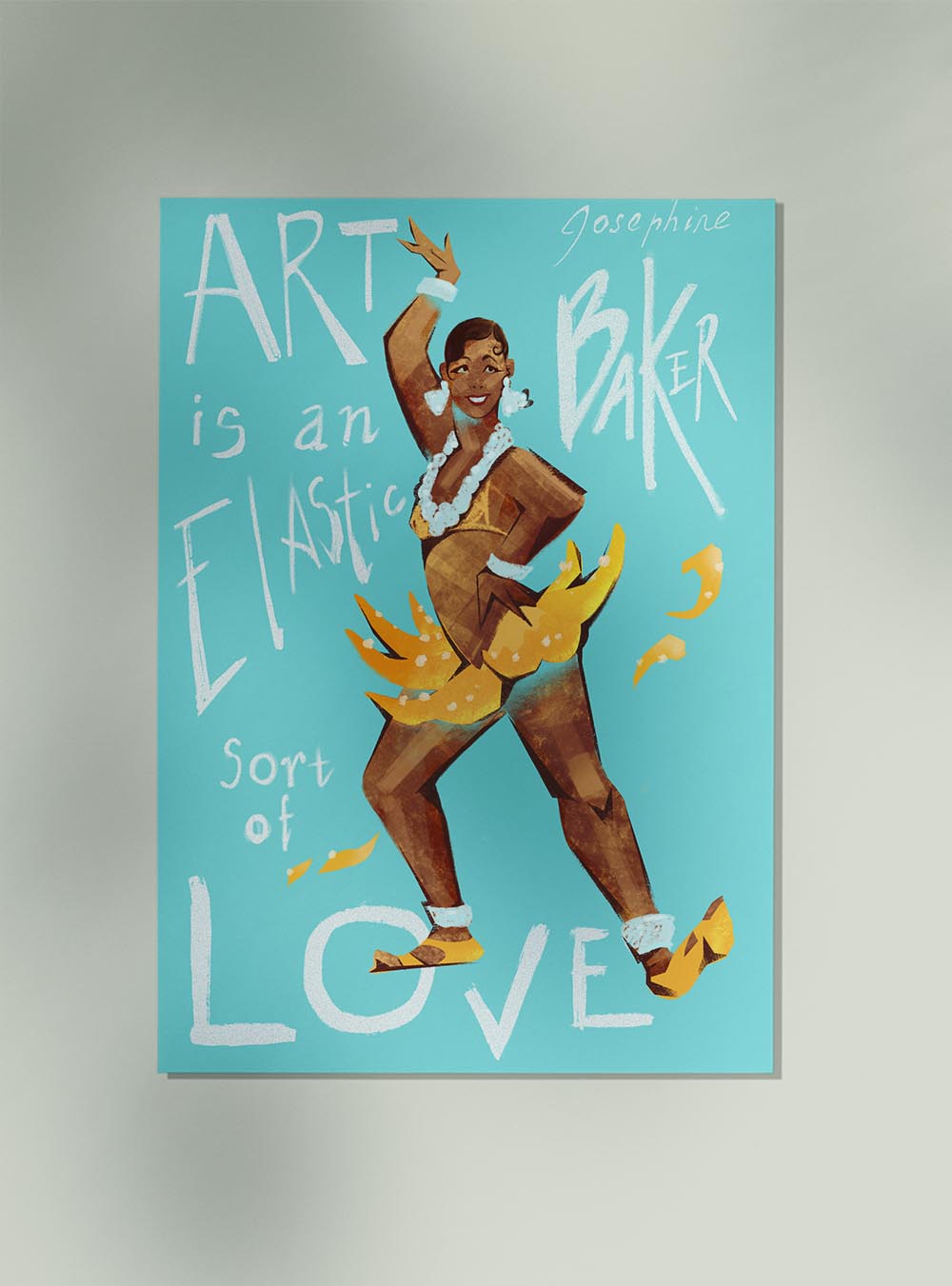 Josephine Baker Art Poster