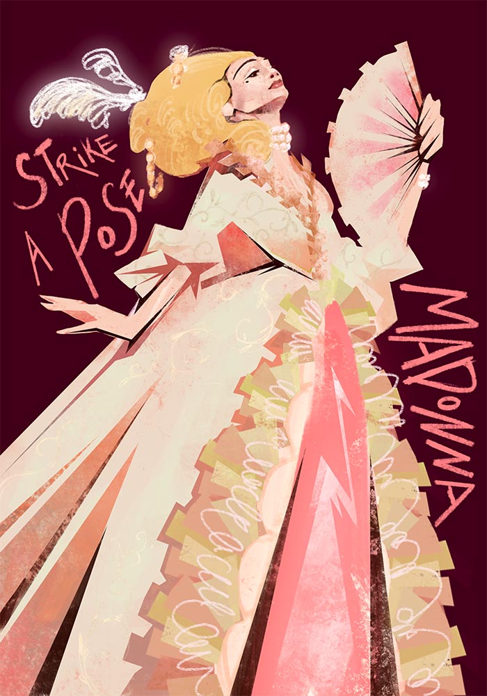 Madonna Art Poster