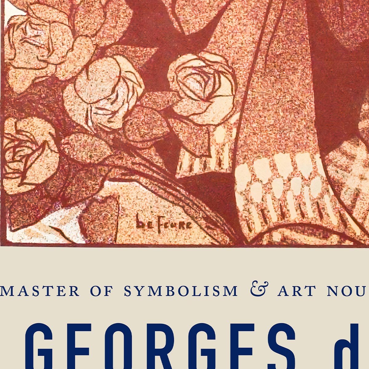 Georges de Feure Chansons d'Atelier Poster