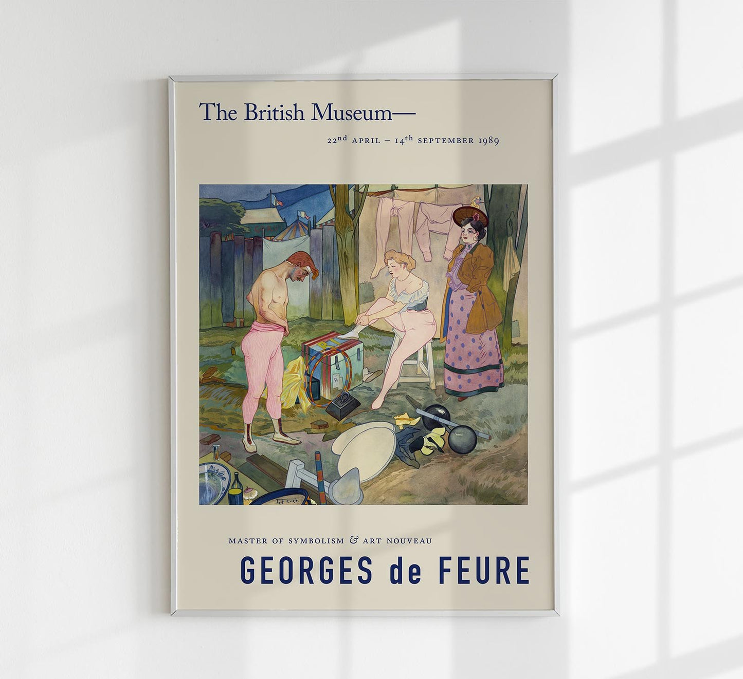Georges de Feure Le Cirque Corvi Exhibition Poster