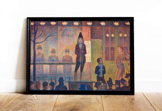 Circus Sideshow Art Print by Georges Seurat
