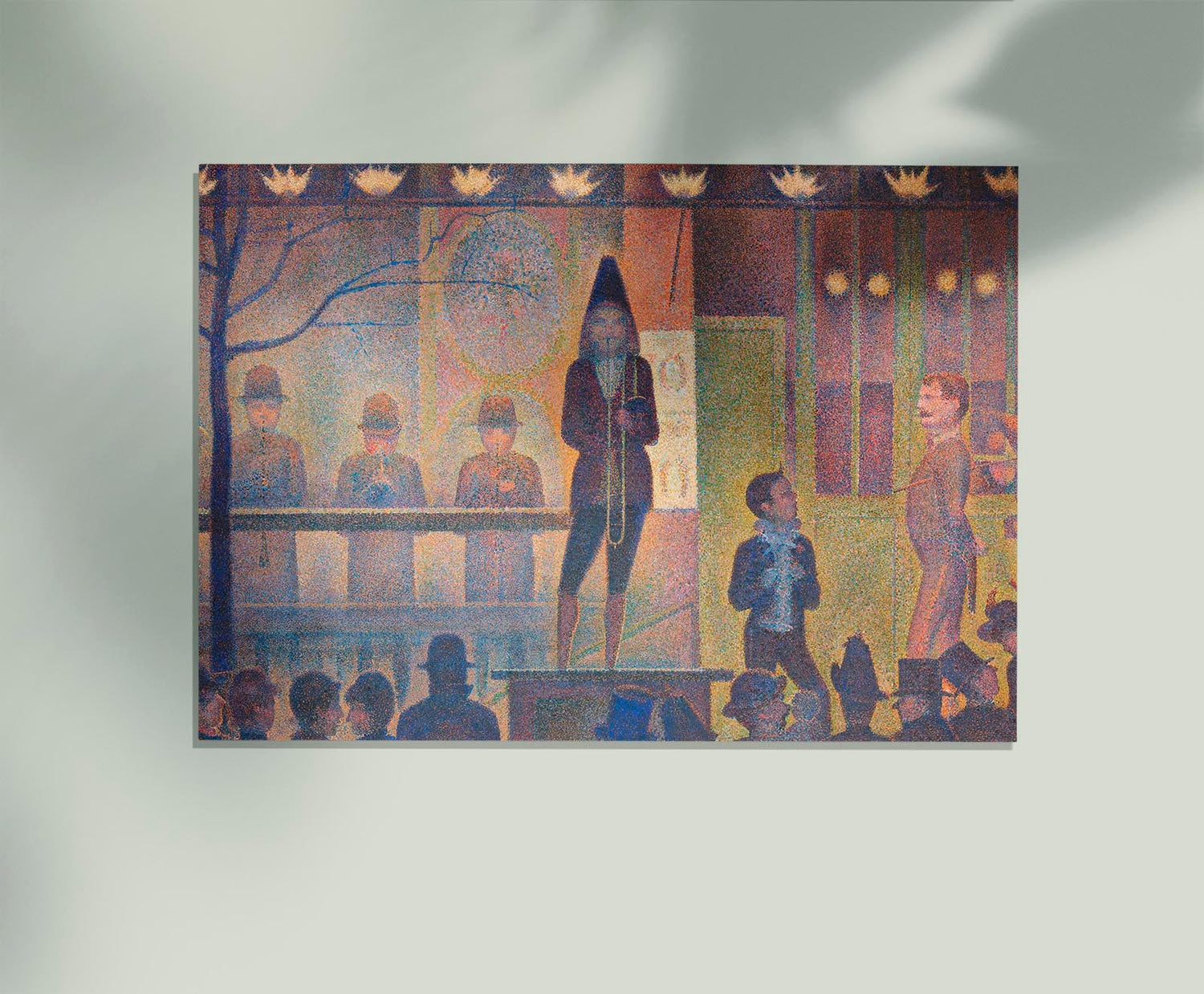 Circus Sideshow Art Print by Georges Seurat