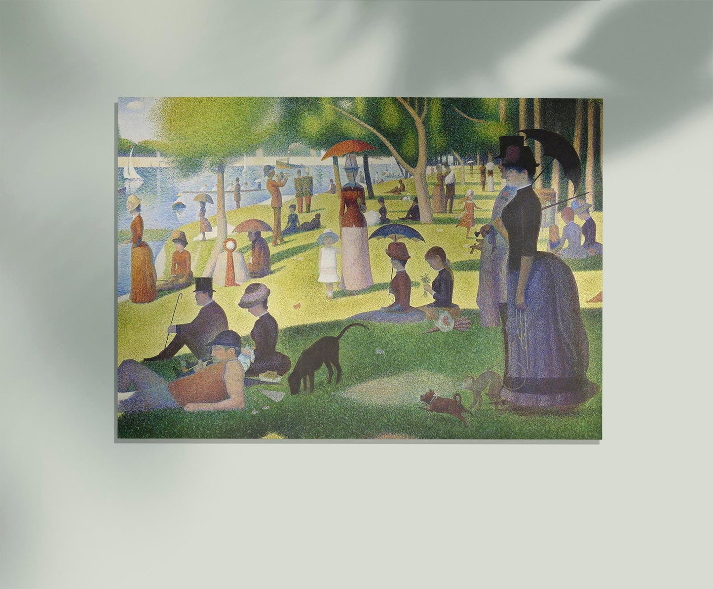 A Sunday on La Grande Jatte Art Print by Georges Seurat