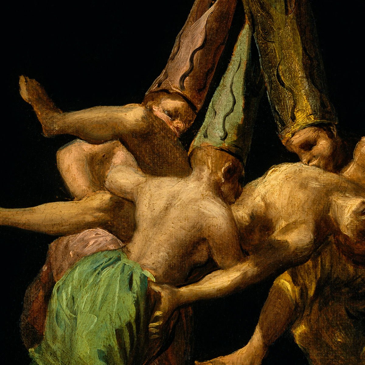 Vuela de Brujas by Francisco de Goya