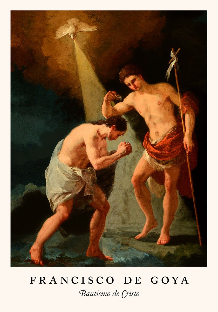 Bautismo de Cristo by Francisco de Goya