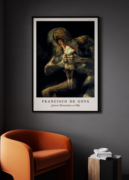 Saturno Devorando a su Hijo by Francisco de Goya