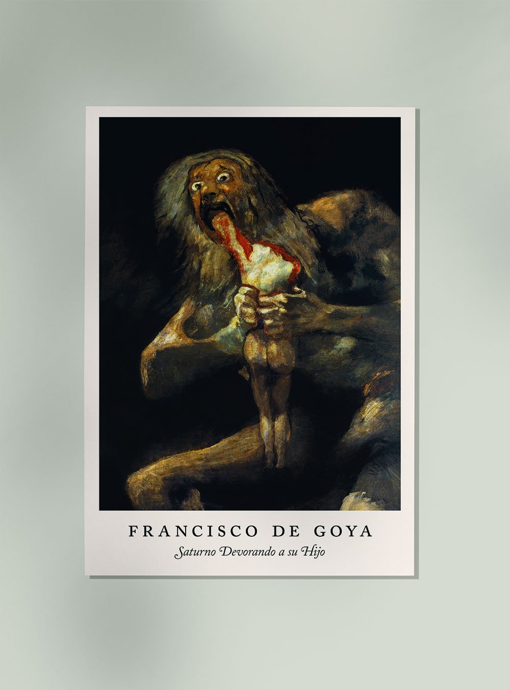 Saturno Devorando a su Hijo by Francisco de Goya