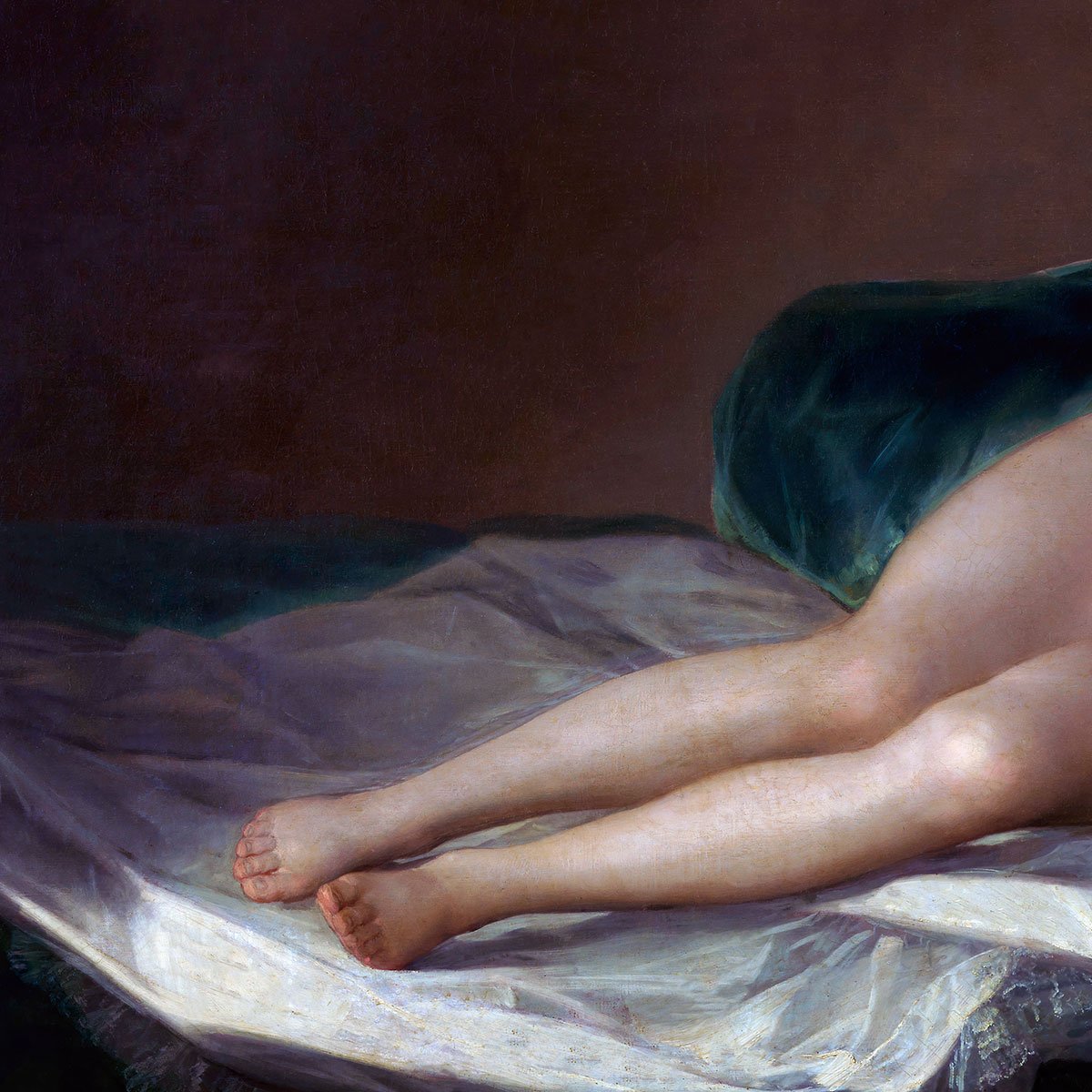 La Maja Denuda by Francisco de Goya