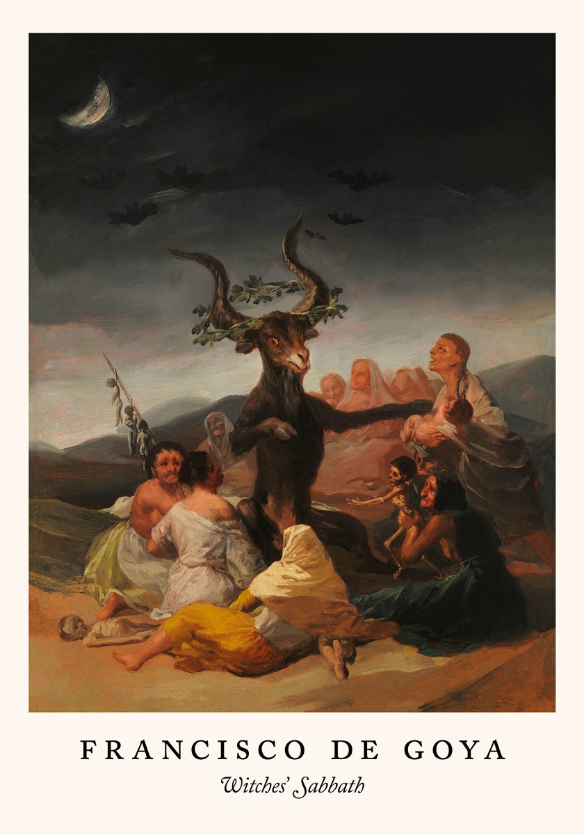 Witches' Sabbath by Francisco de Goya