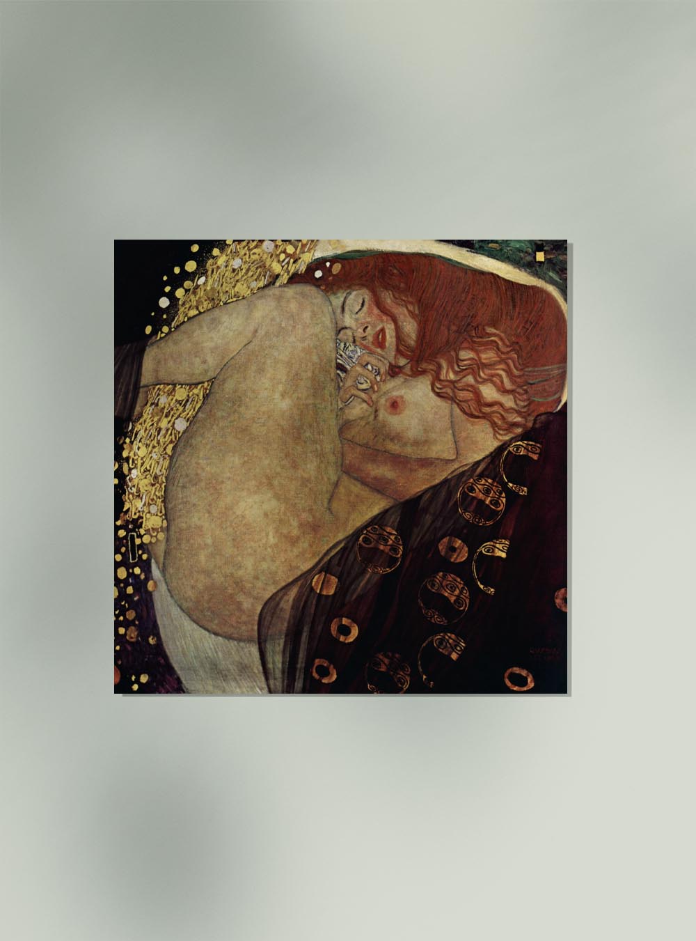 Danae Art Print by Gustav Klimt