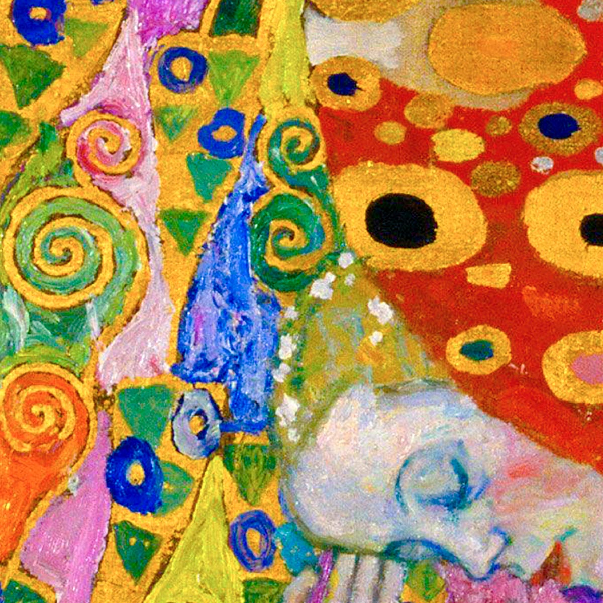 Hope II Art Print by Gustav Klimt