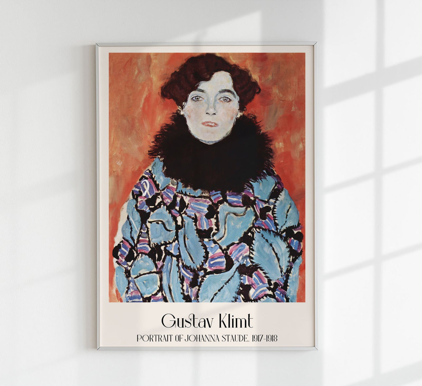 Portrait of Johanna Staude by Gustav Klimt