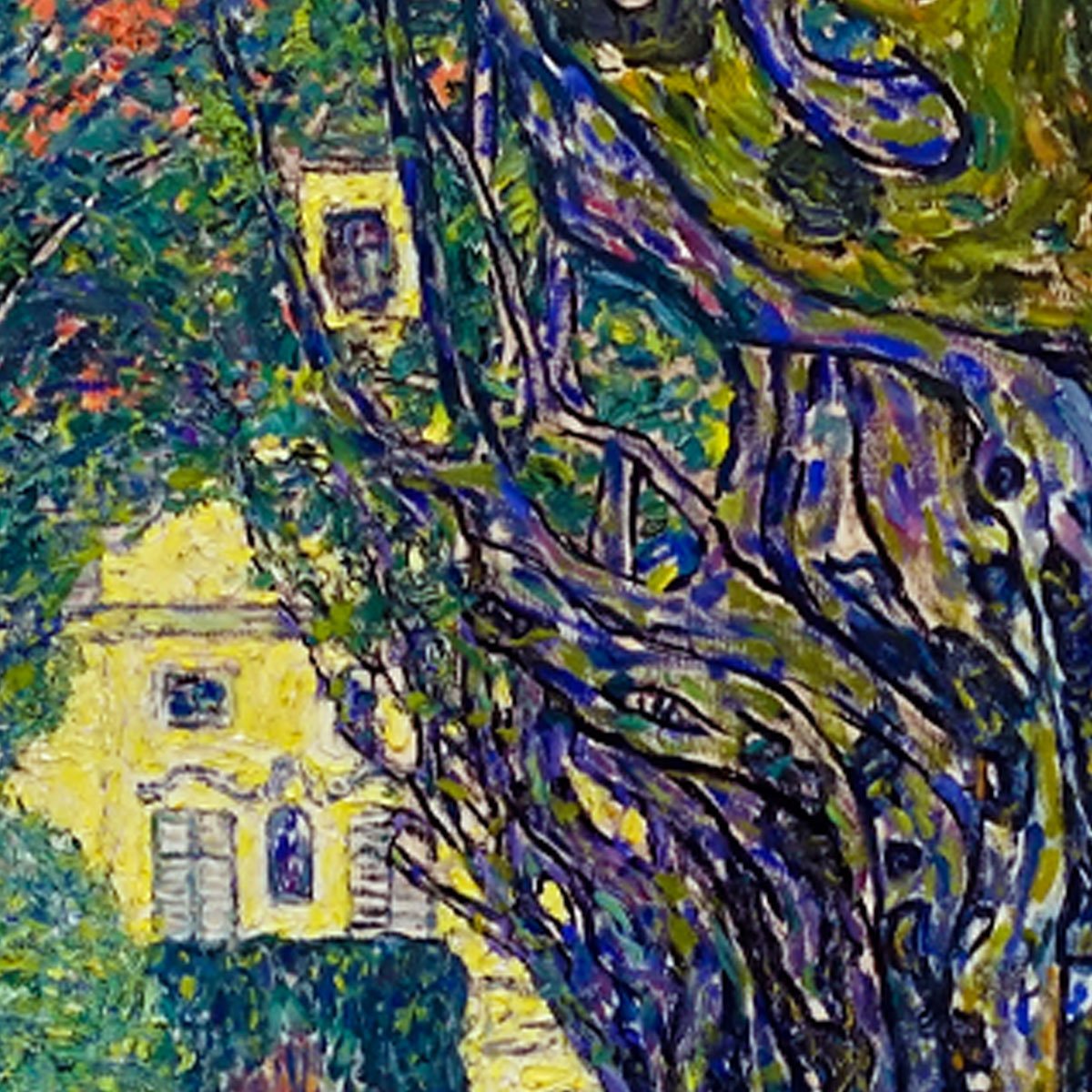 Allee at Schloss Kammer by Gustav Klimt