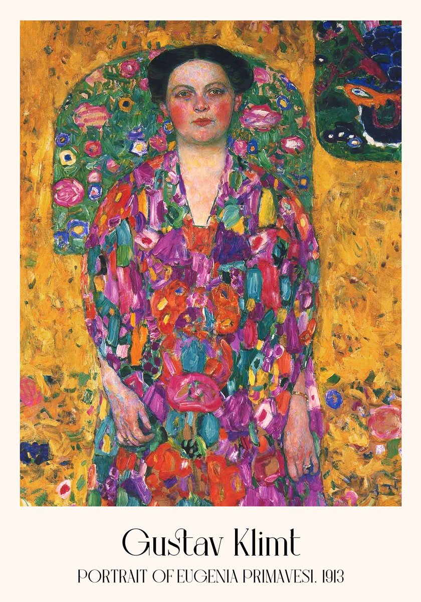 Portrait of Eugenia Primavesi by Gustav Klimt