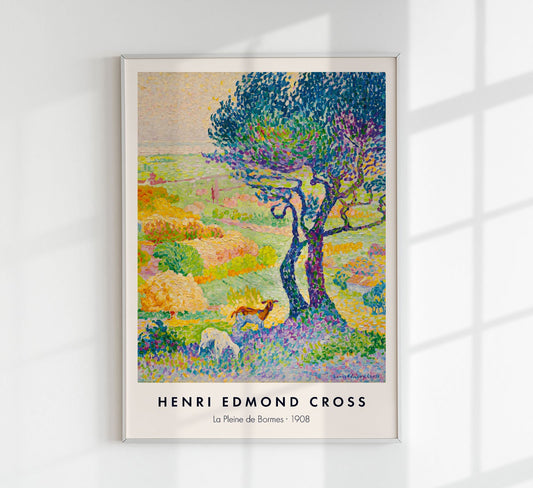 La Pleine de Bormes by Henri Edmond Cross