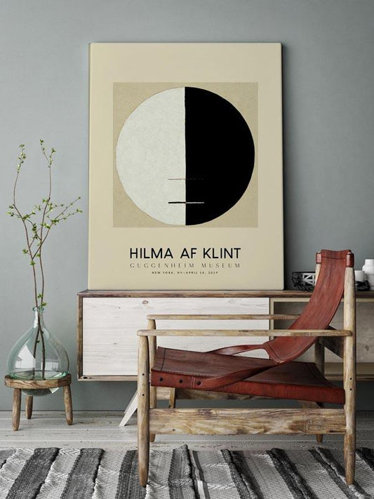 Hilma Af Klint Exhibition Poster Buddha´s Standpoint Nr 3