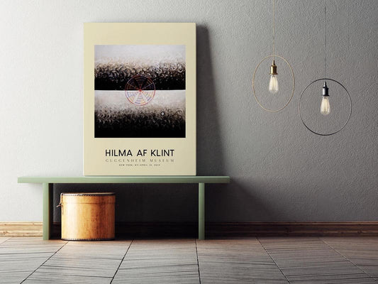 Hilma Af Klint Exhibition Poster The Swan Nr 10