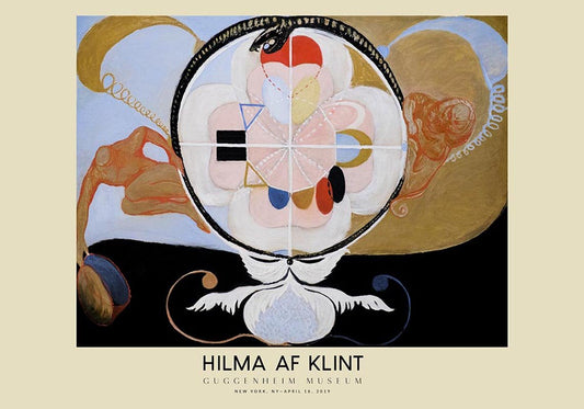 Hilma Af Klint Exhibition Poster Evolution Nr 13