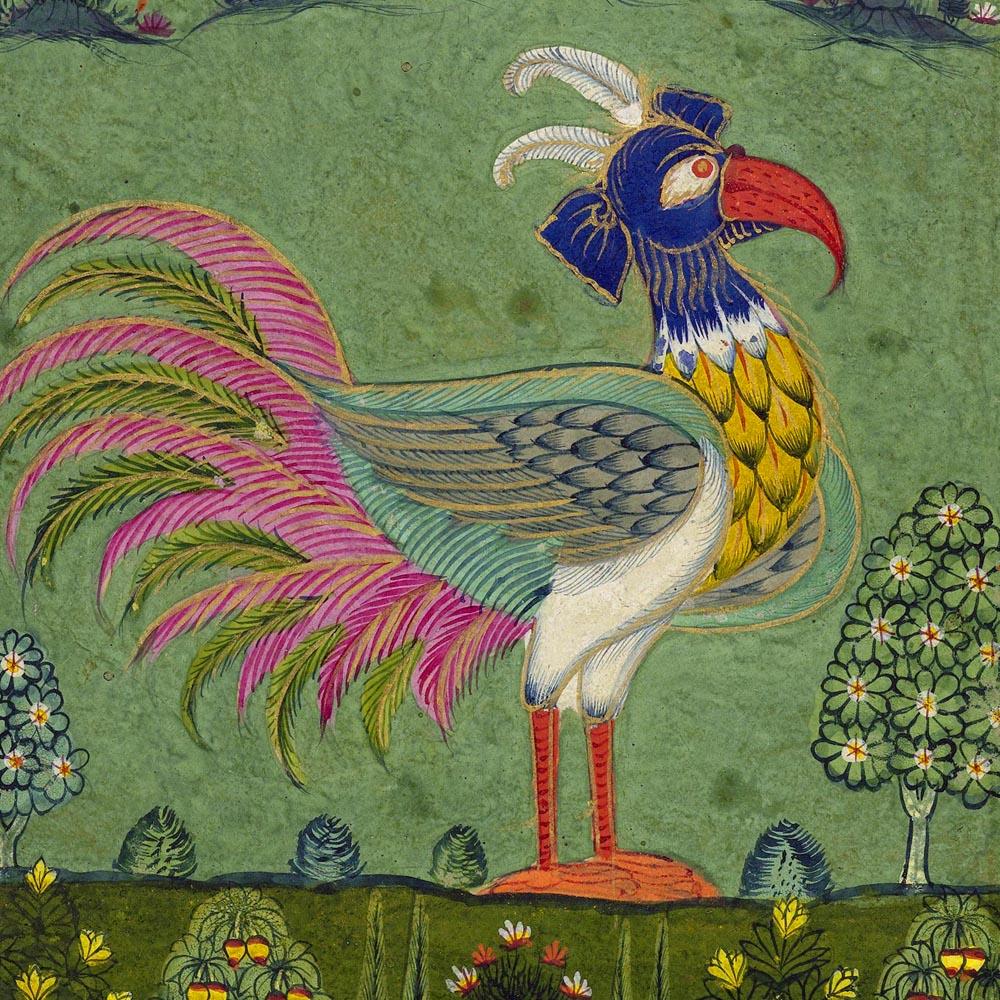 Mythological Bird Hindu Poster