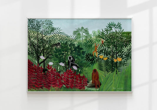 Tropical Forest by Rousseau Art Print
