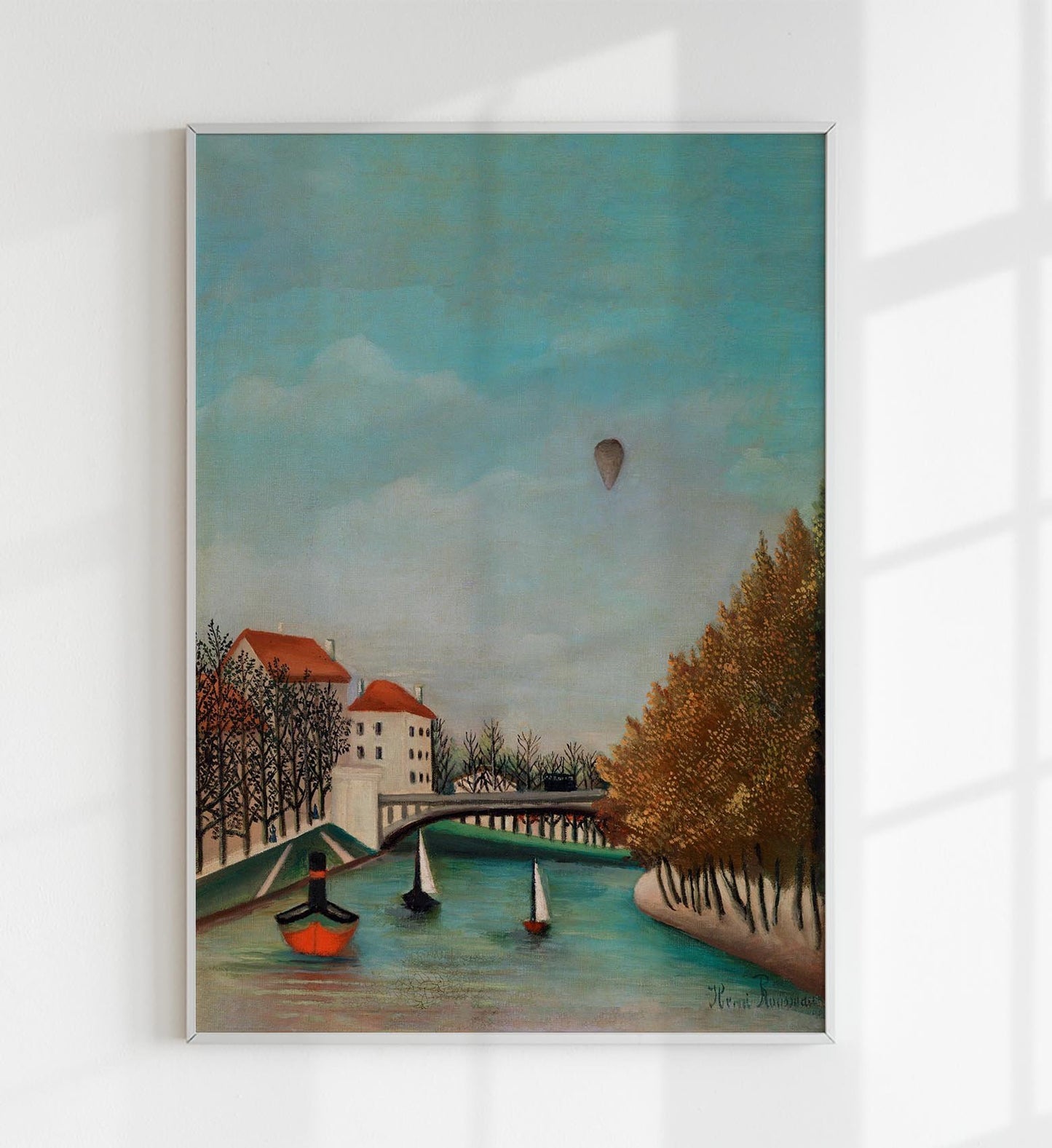 Study for View by Rousseau Art Print