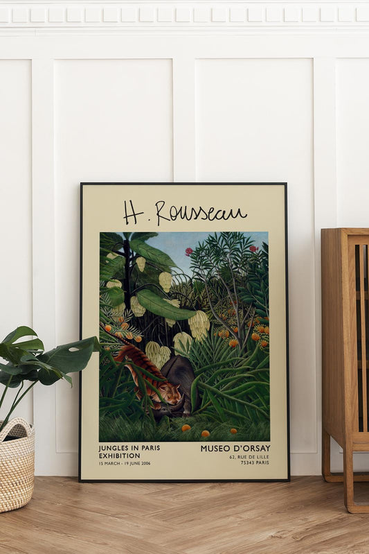 Fight Rousseau Exhibition Poster