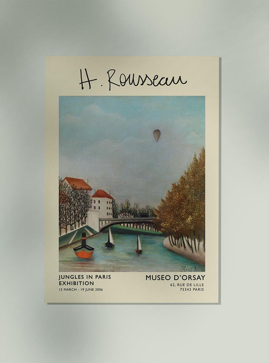 Study of the View Rousseau Exhibition Poster