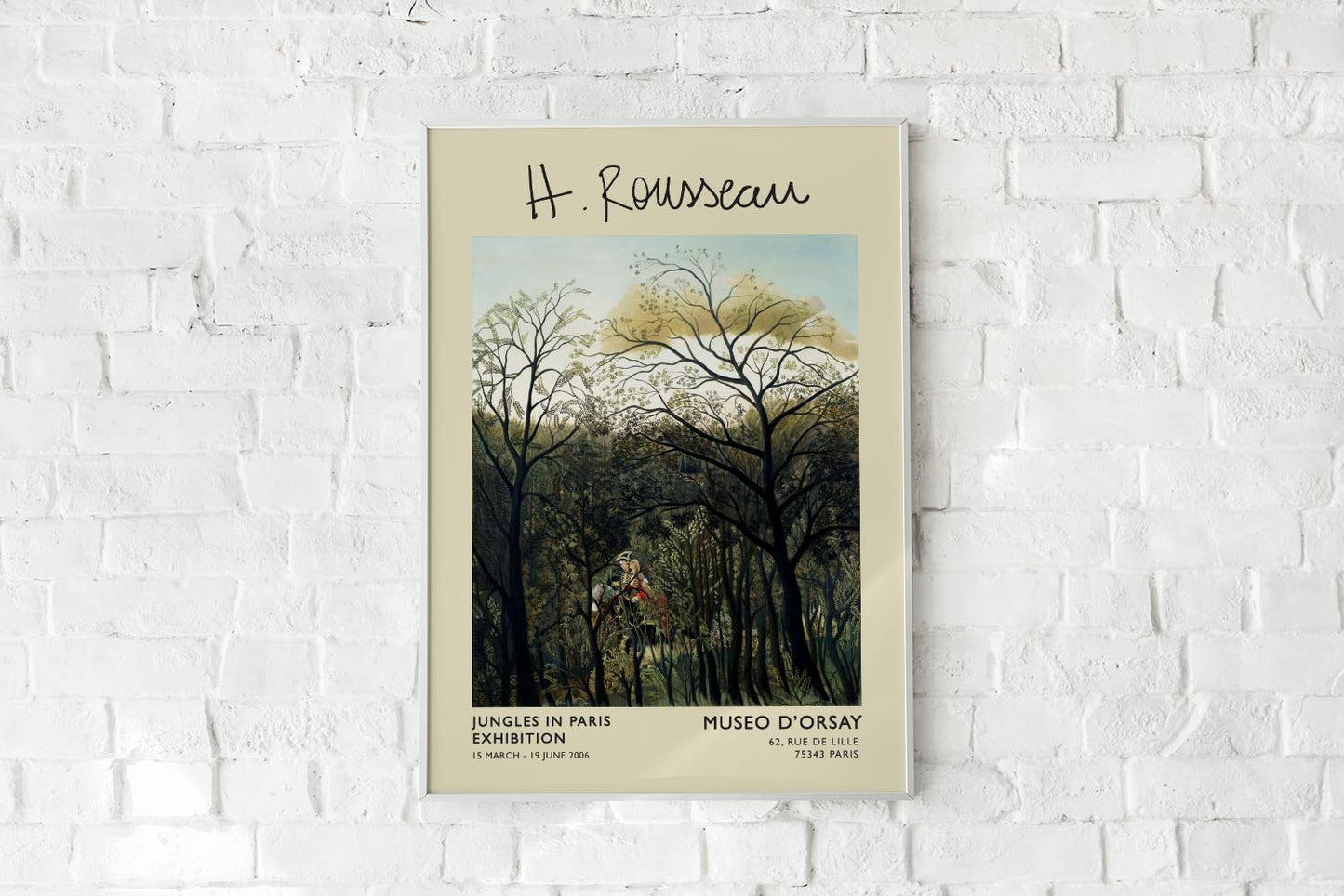 Rendez-vous Rousseau Exhibition Poster