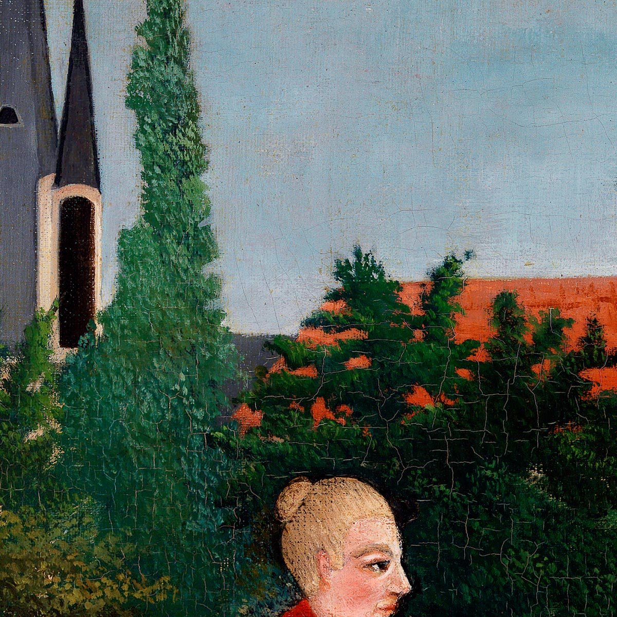 Portrait of a Woman Rousseau Exhibition Poster