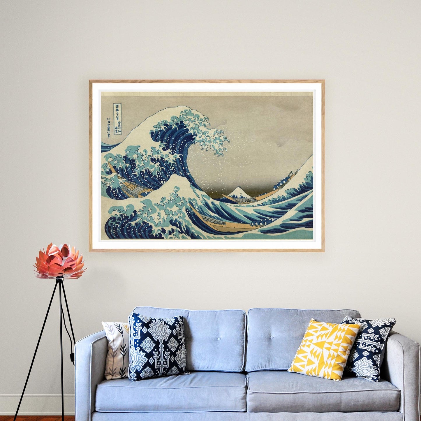 The Great Wave of Kanagawa by Hokusai Poster