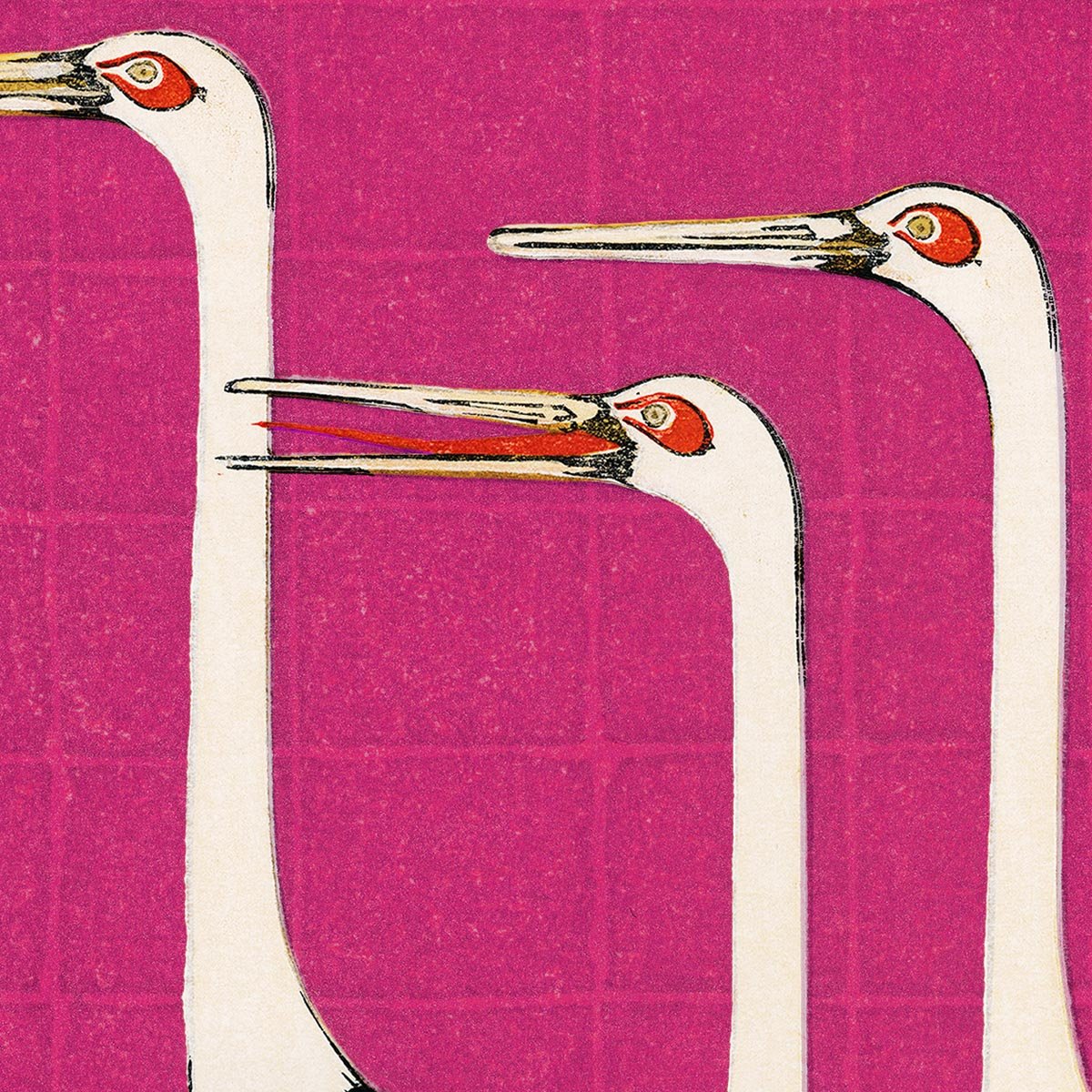 7 Birds by Korin in Pink