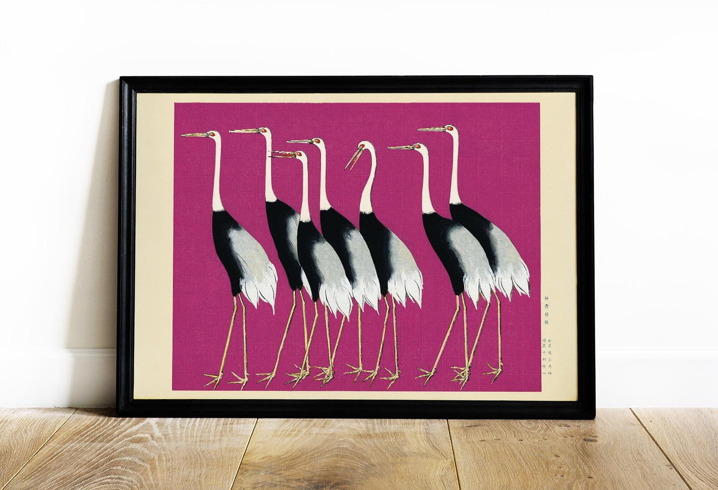 7 Birds by Korin in Pink