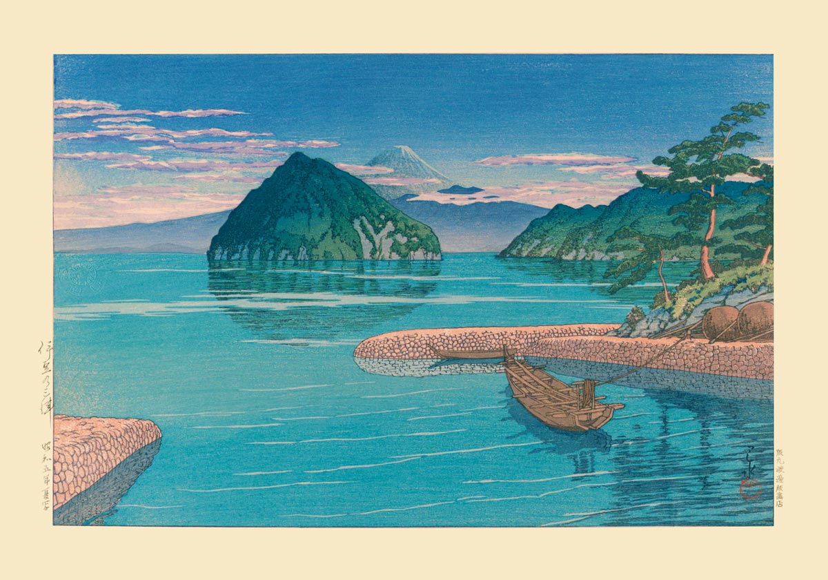 Mito, Izu Art Print by Hasui