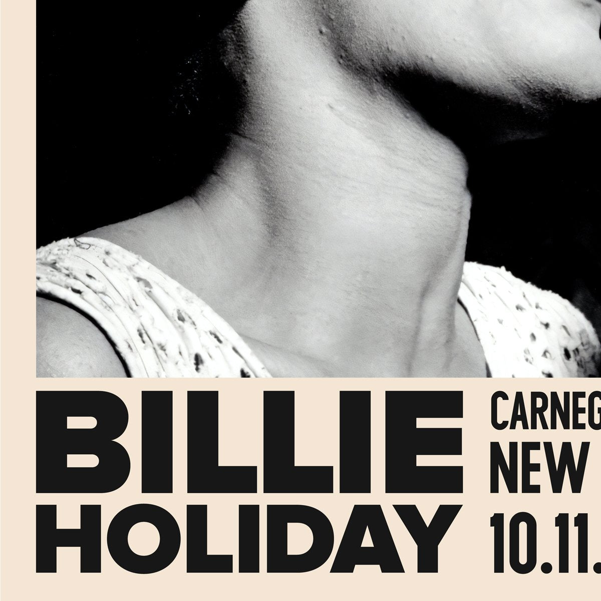 Billie Holiday Jazz Concert Poster