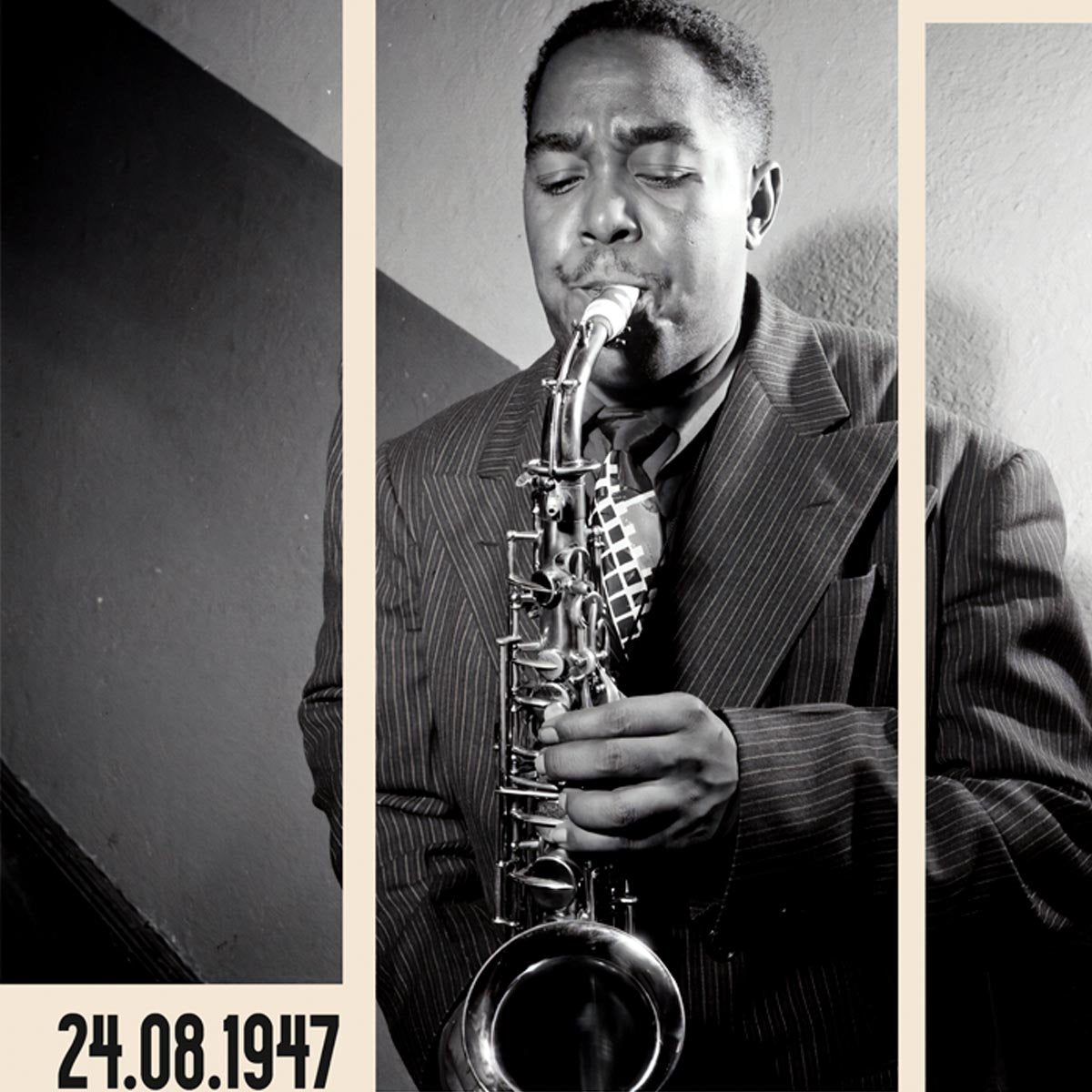 Charlie Parker Jazz Concert Poster