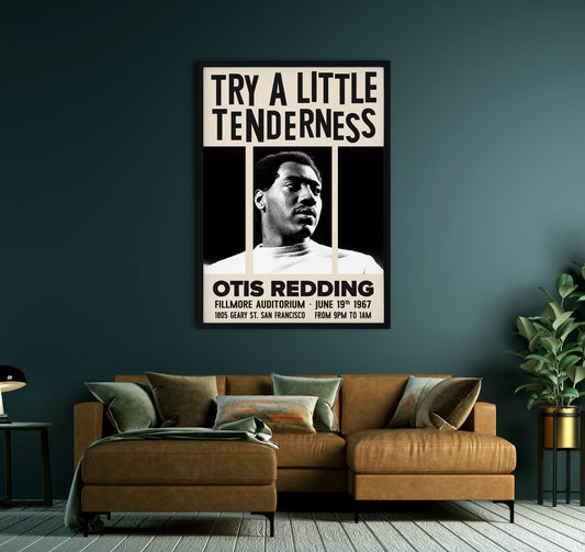 Otis Redding Jazz Concert Poster
