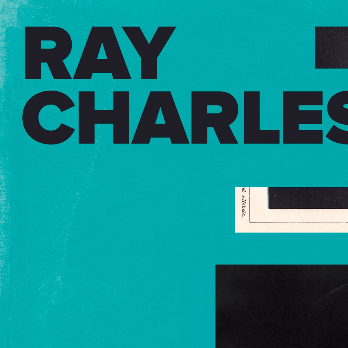 Ray Charles Jazz Concert Poster