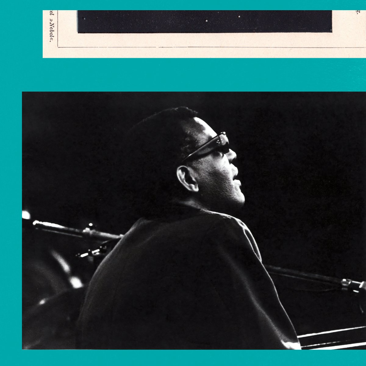 Ray Charles Jazz Concert Poster