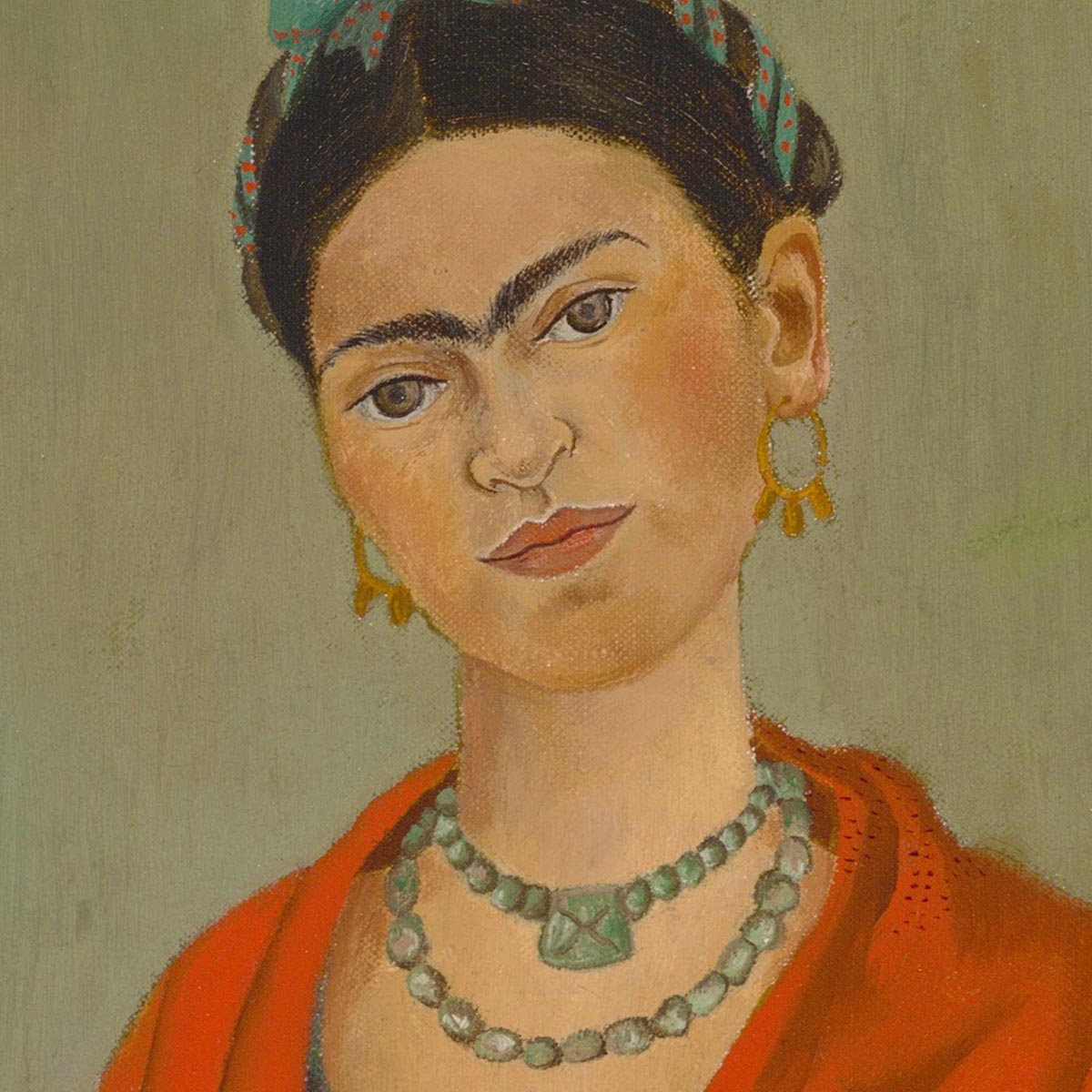 Frida and Diego Art Print by Frida Kahlo