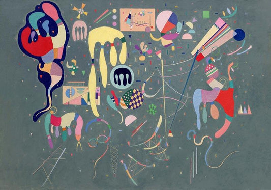 Actions variees by Wassily Kandinsky Poster