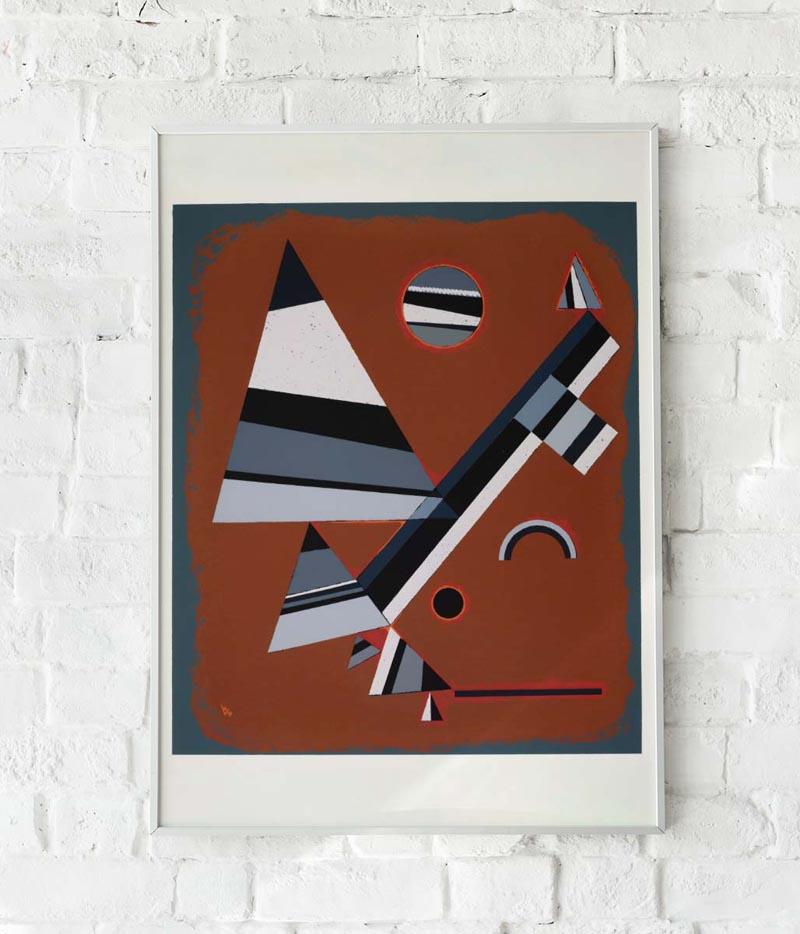Gris by Wassily Kandinsky Poster