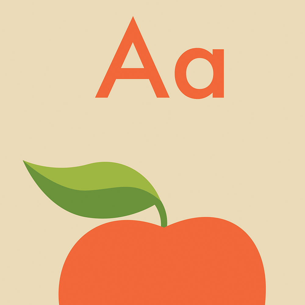 A for Apple Children's Alphabet in English