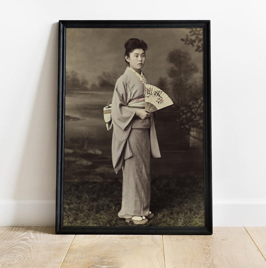A Japanese Lady by Kimbei