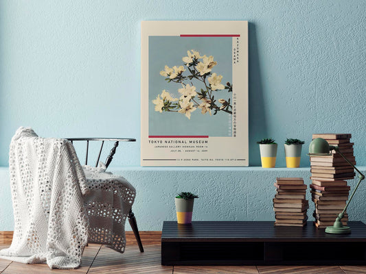 Japanese Azaleas by Kazumasa Exhibition Poster