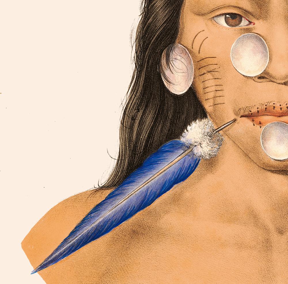 Maraxuna Indigenous Tribe Anthropology Vintage Poster