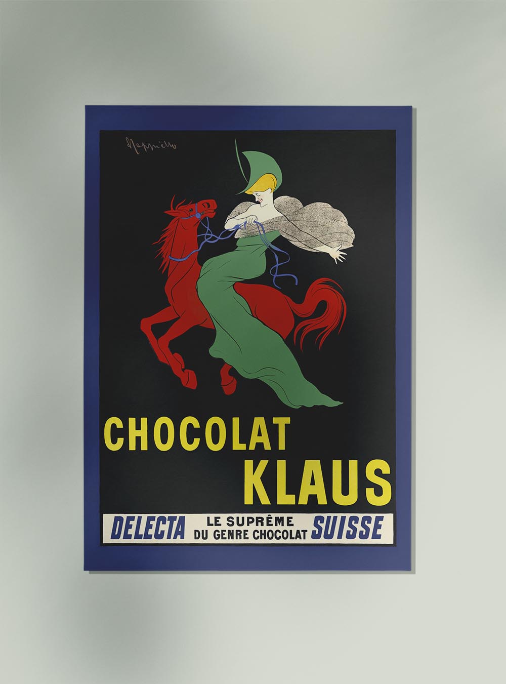 Chocolat Klaus Art Print by Leonetto Cappiello