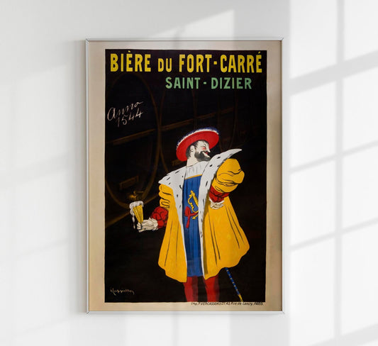 Beer from Fort-Carré, Saint-Dizier Art Print by Leonetto Cappiello