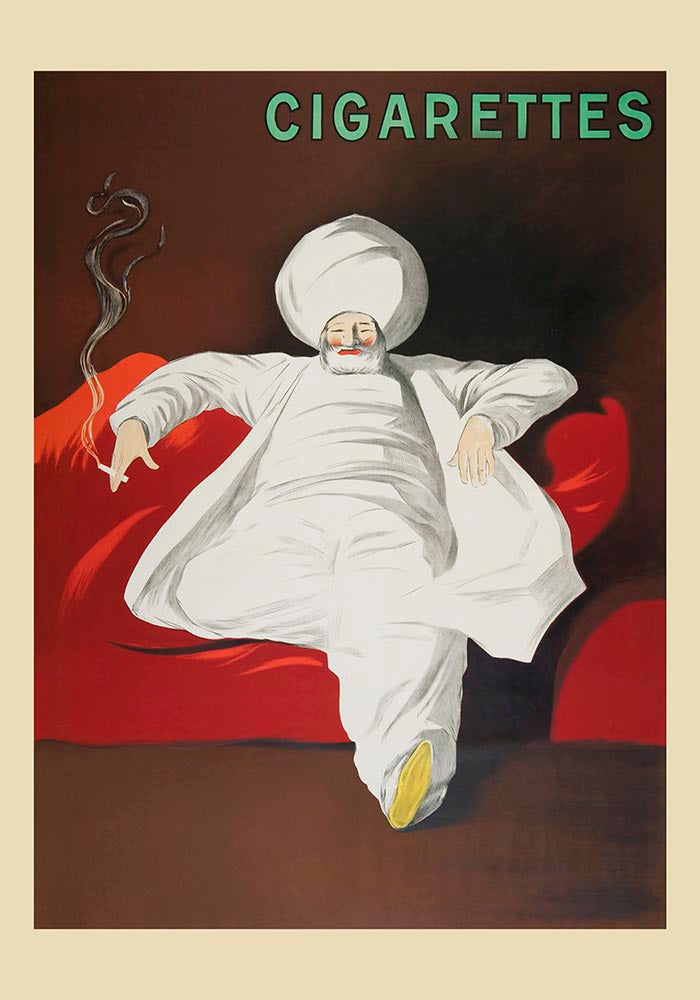 JOB Cigarettes Art Print by Leonetto Cappiello