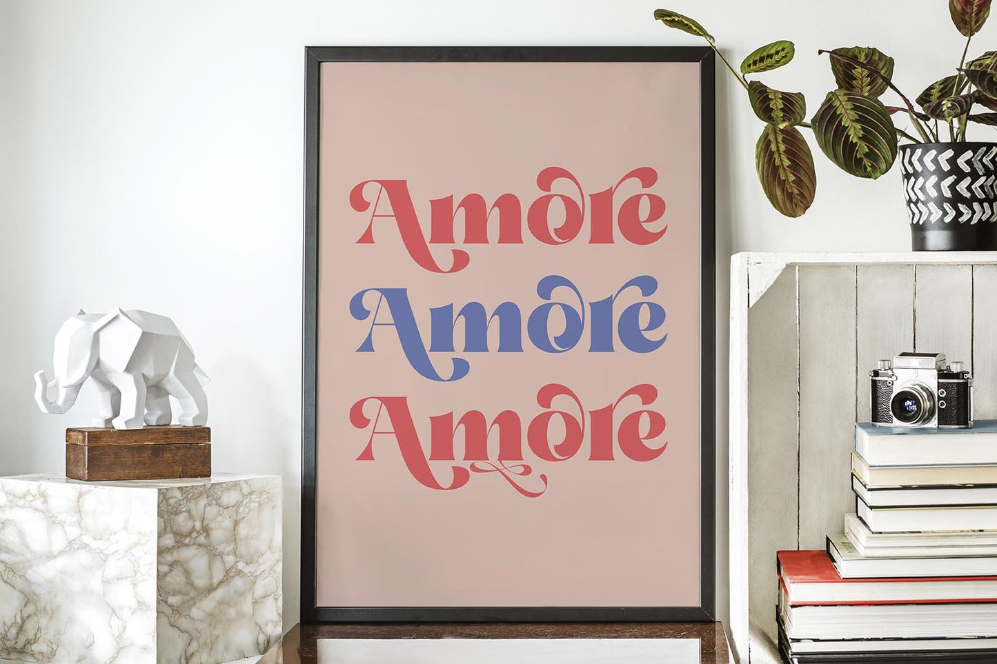 Amore Art Poster
