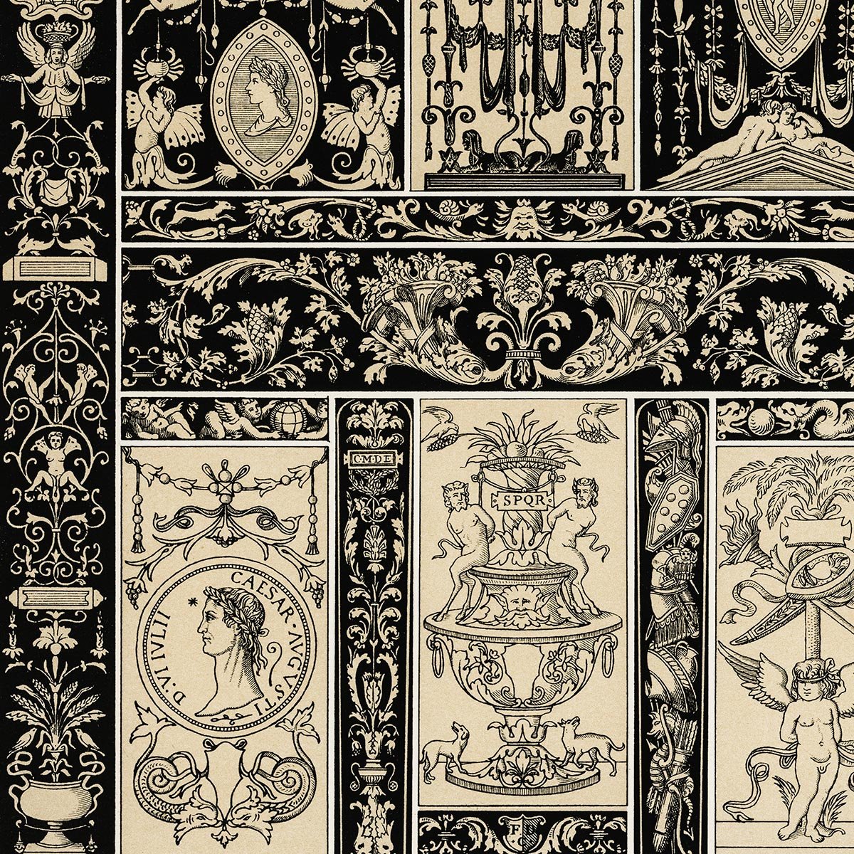 Renaissance Engraving Poster